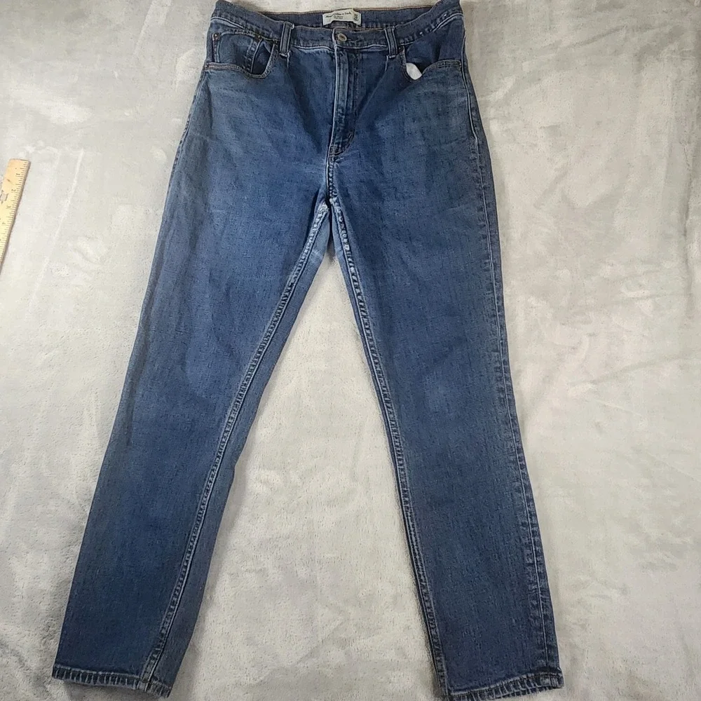 Abercrombie‎ & Fitch Jeans Womens 30/10 The Skinny High Rise Denim Blue Classic
